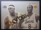 2003-04 Skybox Autographics - Rookies Affirmed LeBron James (RC) Kobe Bryant