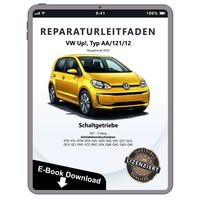 VW Up! AA Ab 2016 5 Gang Schaltgetriebe 0CF Kupplung Reparaturleitfaden Ebook