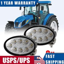 2pcs Oval Flood Light Led Work Lamp 8425455784273088 For New Holland Tractors 2pcs Oval Flood Light Led Work Lamp 8425455784273088 For New Holland Tractors