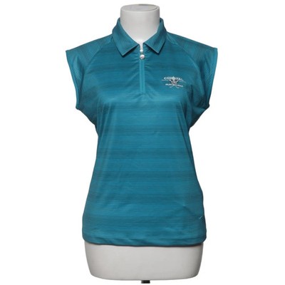 Nike Golf, Poloshirt, Größe: S, Blau, Elasthan/Polyester, Streifen, Damen #sYh