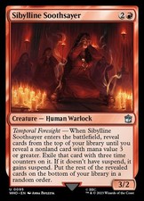 Sibylline Soothsayer 0095 Non Foil Uncommon Doctor Who Commander MTG Near Mint