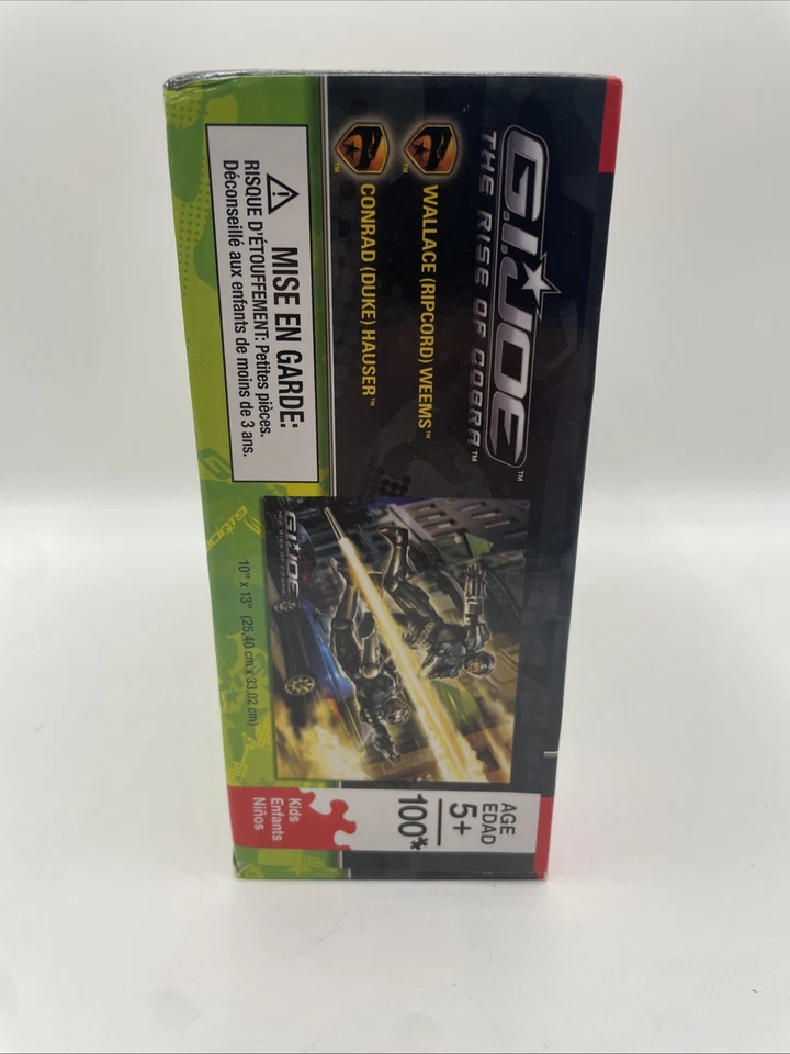 Lote de 2 juegos de rompecabezas GI-Joe: ojos de serpiente, Wallace Weems - envío gratuito - nuevo en caja Foto 3 de 4