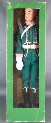 C.D.C. Mollard Paris 19/7 - Gelenkpuppe 30cm Typ Action Joe - Empire Cha