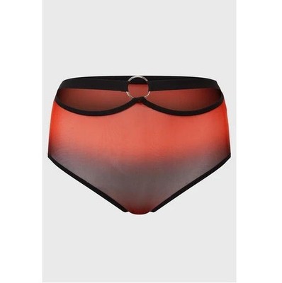 Killstar Womens Dazzling Performance Panty - Red, Size 3XL