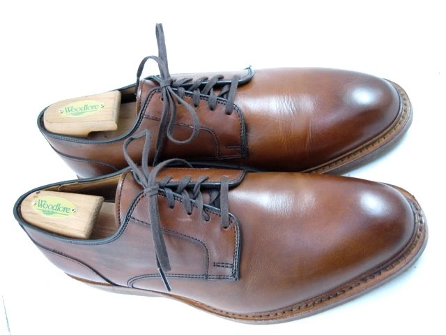 Allen Edmonds «ХОДУНКИ» простоя носок кожи Derby 10 EEE чили носили один раз (689N) - Изображение 3 из 4