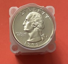 1993-S **PROOF ROLL (40 COINS)**  WASHINGTON QUARTER - L@@K AT PICTURES!!!!!    