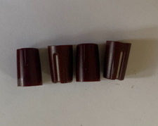 Peavey Vintage MD Series Mixer and Amplifier Knobs. Set of 4 Dark Red