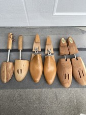 3 Pairs Mens wooden shoe stretcher, Different brands, different sizes