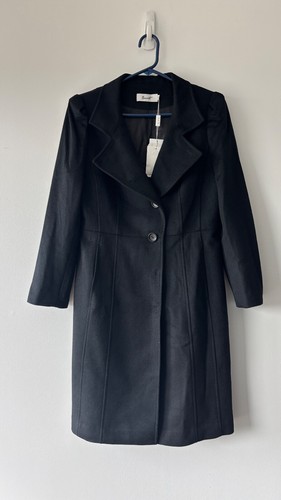 Sester High Quality Wool/Cashmere Long Trench Coat for Women - New with tag