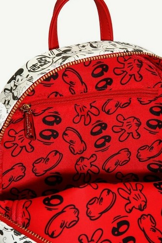 Loungefly Disney Mickey Mouse Mini Backpack Vintage 1928 Steamboat Willie NEW - Picture 5 of 5