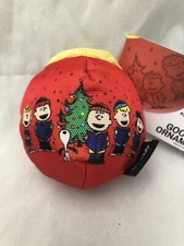 Bark Box Large Charlie Brown Good Ol' Ornament Ball Super Chewer Dog Toy 50+lbs