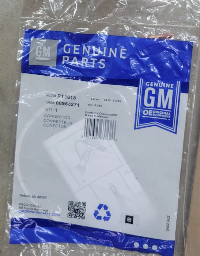 HVAC Air Inlet Door Actuator Connector LS ACDelco GM Original Equipment PT1618 ^ - Image 2 of 2