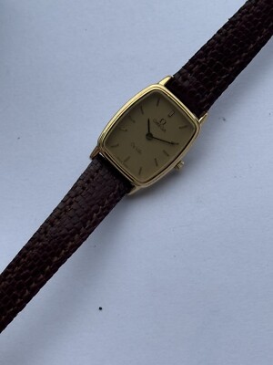 Vintage Omega De Ville Watch Quartz Cal.1375 Lady Swiss Made MD