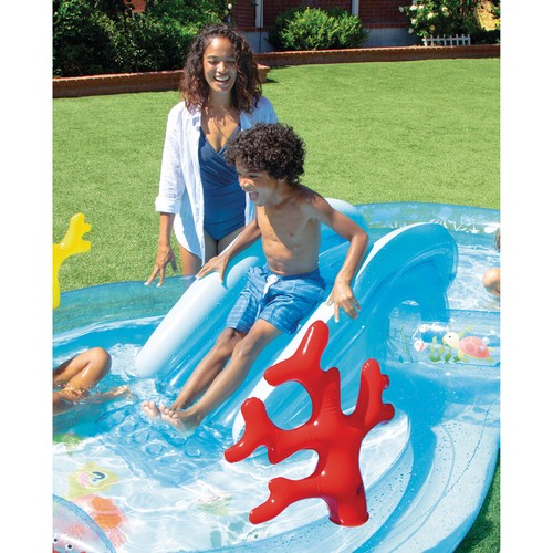 Intex Under The Sea Play Center Kids/Child Inflatable Outdoor Swimming Pool - Picture 7 of 9