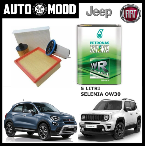 Kit Tagliando 4 Filtri Per Jeep Renegade 1.6/2.0 Diesel - Ricambi Di Alta Qualità - Foto 4