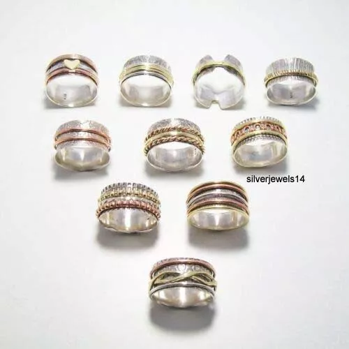 Sterling silver spinner rings best sale wholesale