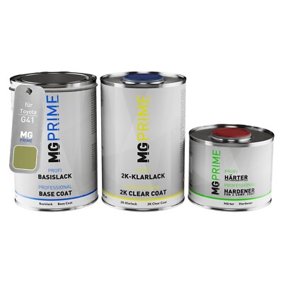 Autolack Dose Set für Toyota G41 Clear Lime Green Mica Metallic 2,5L