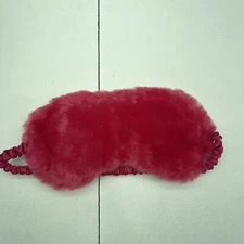 Sweet & Shimmer Pink Furry Sleep Mask