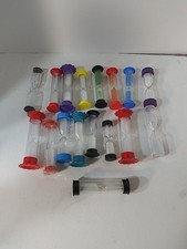 Lot of 17 Sand Timers  From board  games