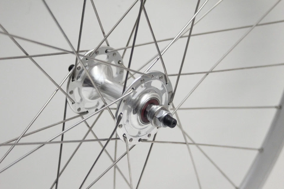 Vorderrad 28" Fixie - Speedbike Aero Industrie Gelagert -   Aluminium - Bild 2 von 2