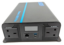 EDECOA Sincore 2 201D Pro 2000W Pure Sine Wave Inverter 12V to 240V with remote