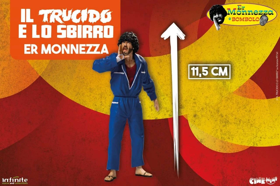 ER MONNEZZA TRUCIDO SBIRRO CINEMINI PVC - Immagine 2 di 4