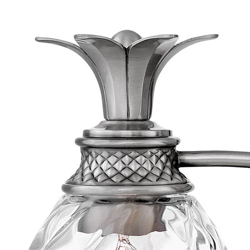 Hinkley Plantation 37" Pineapple Glass and Nickel 5-Light Bath Light - Picture 10 of 10