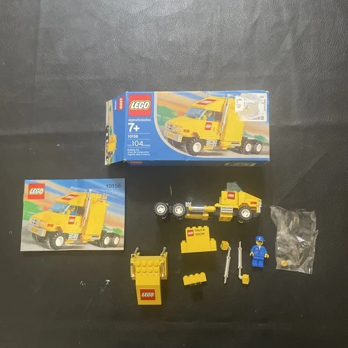 Lego City Vintage Retired 10156 gelber Delivery Truck 2004  Complete