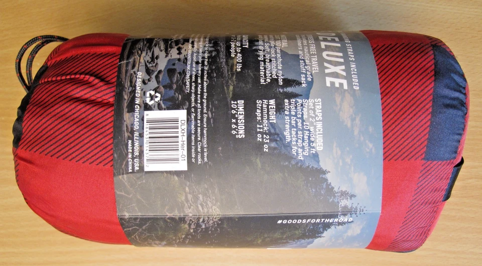 Grand Trunk Double Deluxe Parachute Nylon Hammock for Camping - Heritage - Image 2 of 3