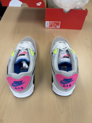 Size 9.5 - Nike Air Max 90 Grey Neon for sale online | eBay display picture 1