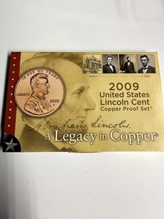 2009 S Lincoln Cent 4 Coin Proof Bicentennial Set US Mint Amazing toned set