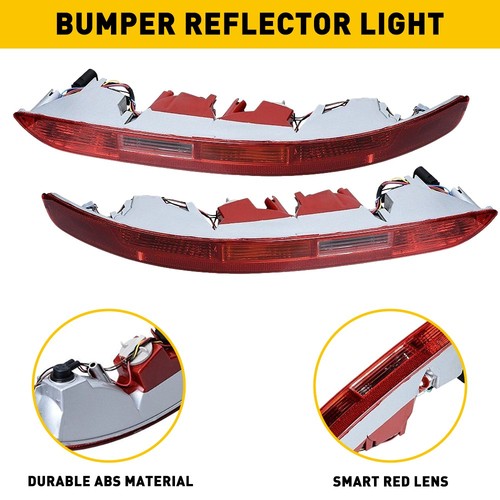 FOR 45185 AUDI Q5 BUMPER REAR TAIL BRAKE LIGHT STOP REFLECTOR LAMP WATERPROOF 2X - Picture 9 of 19