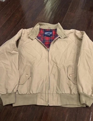 Land’s End Vintage Harrington Windbreaker Jacket Size L (Baracuta G9 Style) - product listing photo