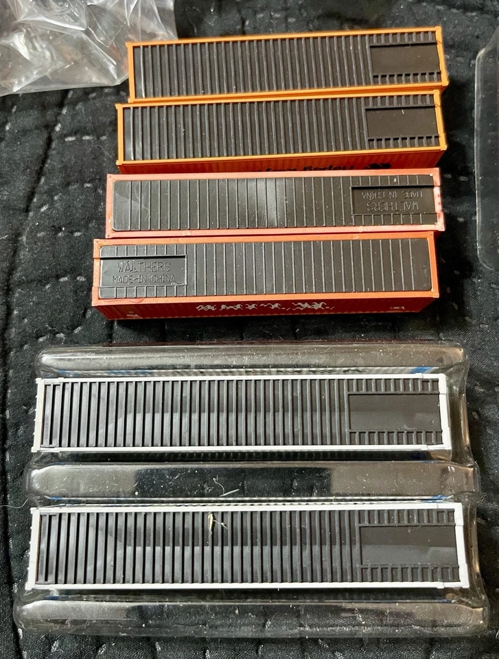 19 Frieght Car Trains N-Scale Box Containers #A50 C-7 US Seller - Image 4 of 4