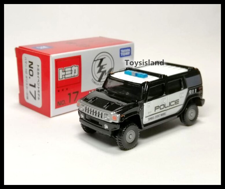 TOMICA 2019 EVENT MODEL 17 HUMMER H2 POLICE CAR 1/67 TOMY 15 NEW