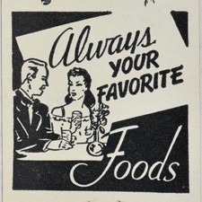 1940s Quality Lunch Cafe Restaurant 8 East Gay Street York Pennsylvania #3