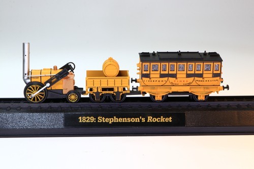 OO Gauge 1:76 Scale Stephenson's Rocket Steam Locomotive Train Static Model - Picture 3 of 13