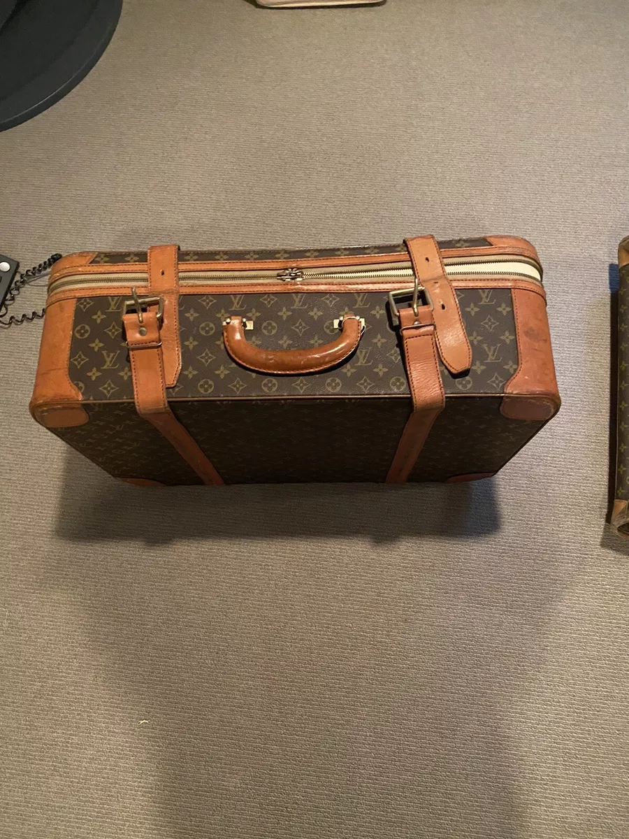 Vintage Louis Vuitton Monogram Rolling Suitcase Luggage 