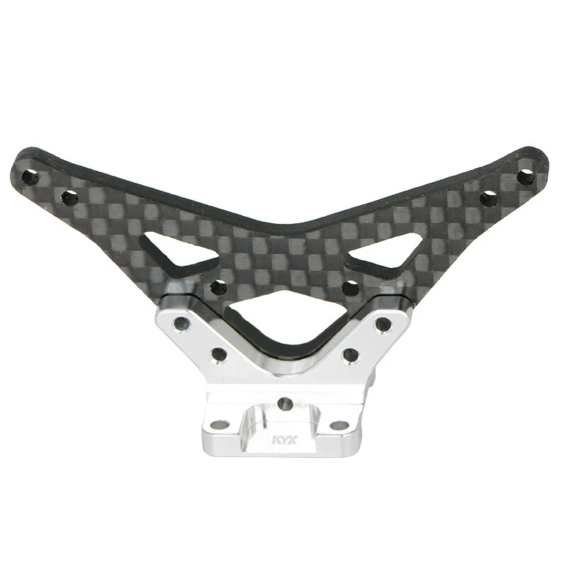 KYX Losi 1/16 Mini-B Truck Rear Carbon Fiber Shock Tower Mount w/ Bottom Support - Image 4 of 4