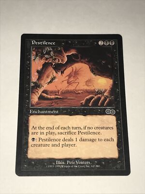 mtg cards like pestilence Pestilence MAGIC THE GATHERING CARD