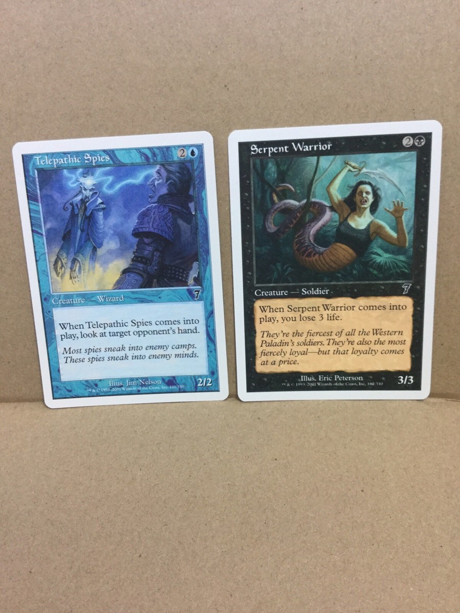 cards like telepathy mtg Magic The Gathering - All cards will be carefully packed for safe transit Magic the Gathering [039] SEVENTH
