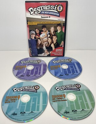 Degrassi The Next Generation Season 9 (DVD, 2001 TV Series, Season Nine) Cad