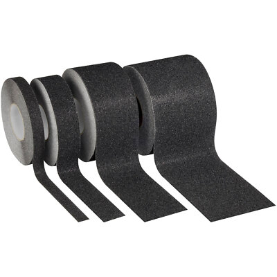 ROCOL RS43531 EASYLINE Black Non-Slip Tape 18.25m x 50mm PVC Resilient