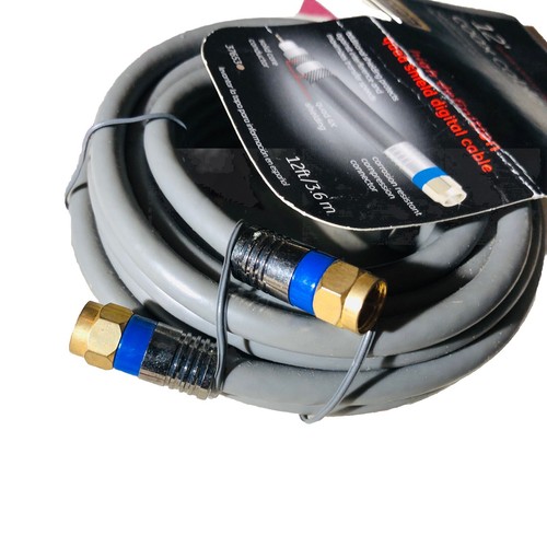 GE (37653) Coax Cable Quad Shield RG6 HD Audio/Video 1080P “F” Type - Picture 6 of 6