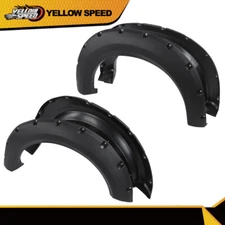 Pocket Rivet Style Fender Flares Wheel Cover Fit For 2009-2014 Ford F150 4PCS