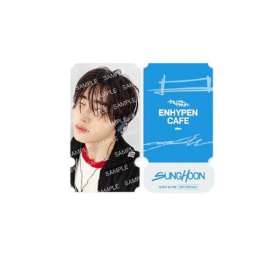ENHYPEN CAFE ROMANCE: UNTOLD daydream Benefits Official Photocard