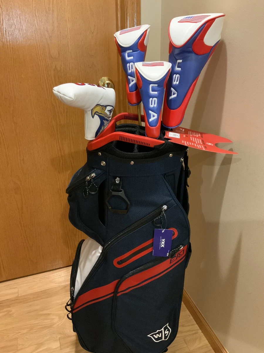 Wilson Staff Exo II Stand Golf Bag · Red