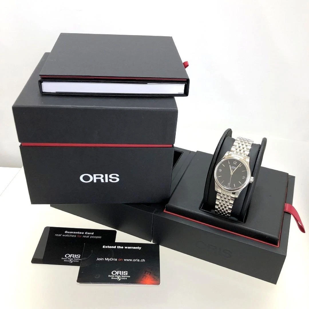 ORIS Classic Date date black dial automatic men s watch