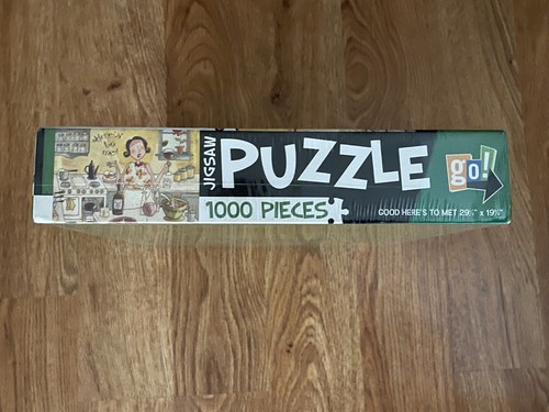 Karen Hillard Good Here's to Me 1,000 Piece Jigsaw Puzzle by Go! NEW SEALED - Picture 2 of 4