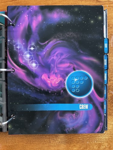 Universe Original Star Trek Binder Book 1997 Newfield User Manual Trivia - Picture 10 of 24